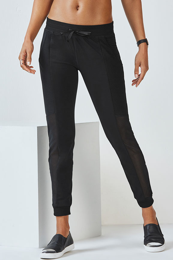 fabletics black joggers