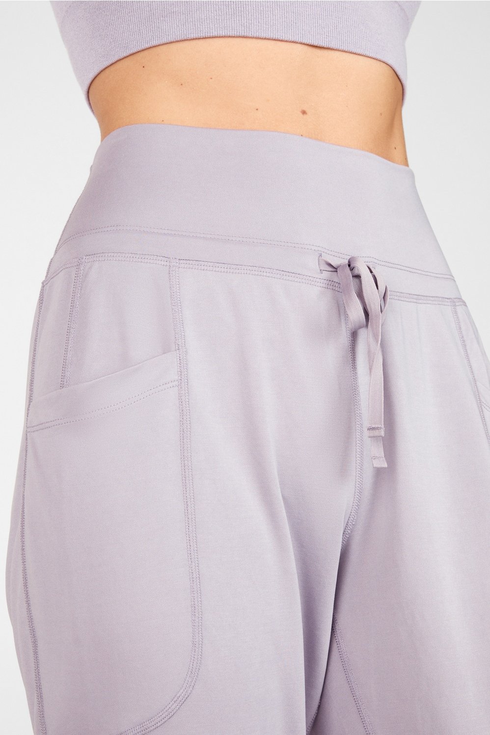 Sleek Knit Drawstring Pant - - Fabletics Canada