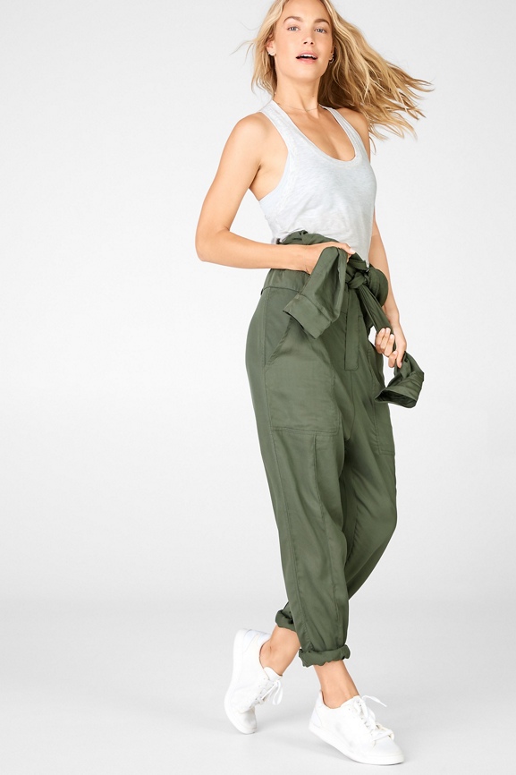 Everleigh Woven Jumpsuit - Fabletics Canada