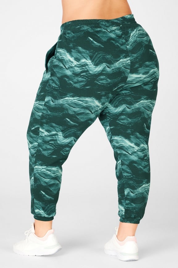 Market Triple Stitch Sweatpants Emerald Green (395000629-0433)