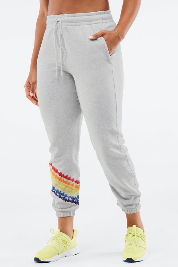 Sundry store rainbow sweatpants