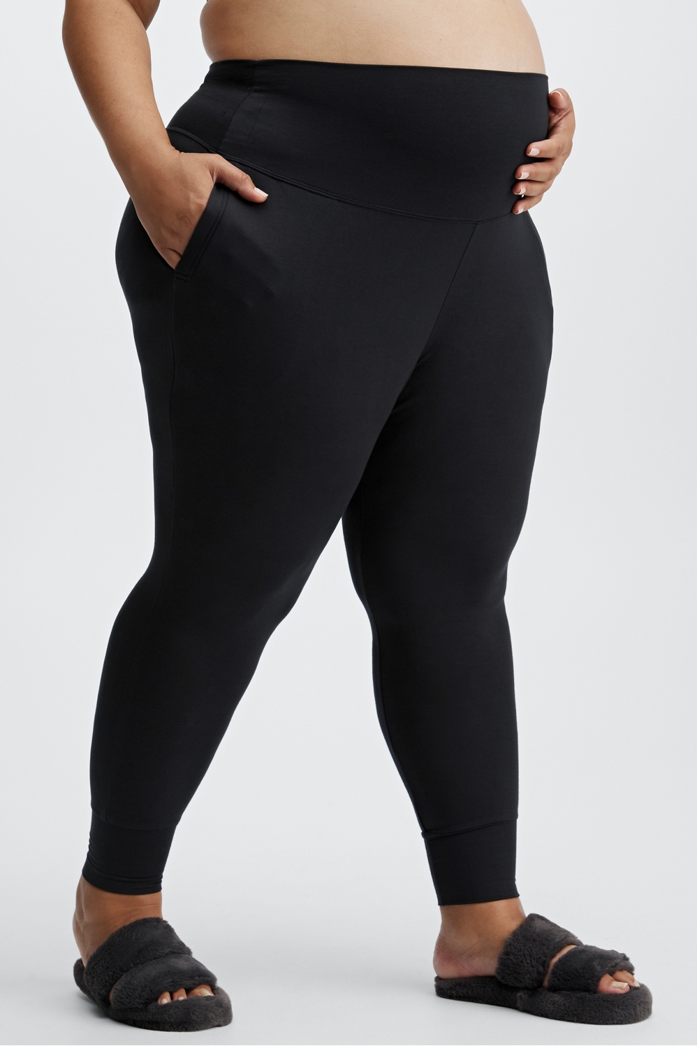 Fabletics Luxe Terry Maternity Jogger Womens plus Size