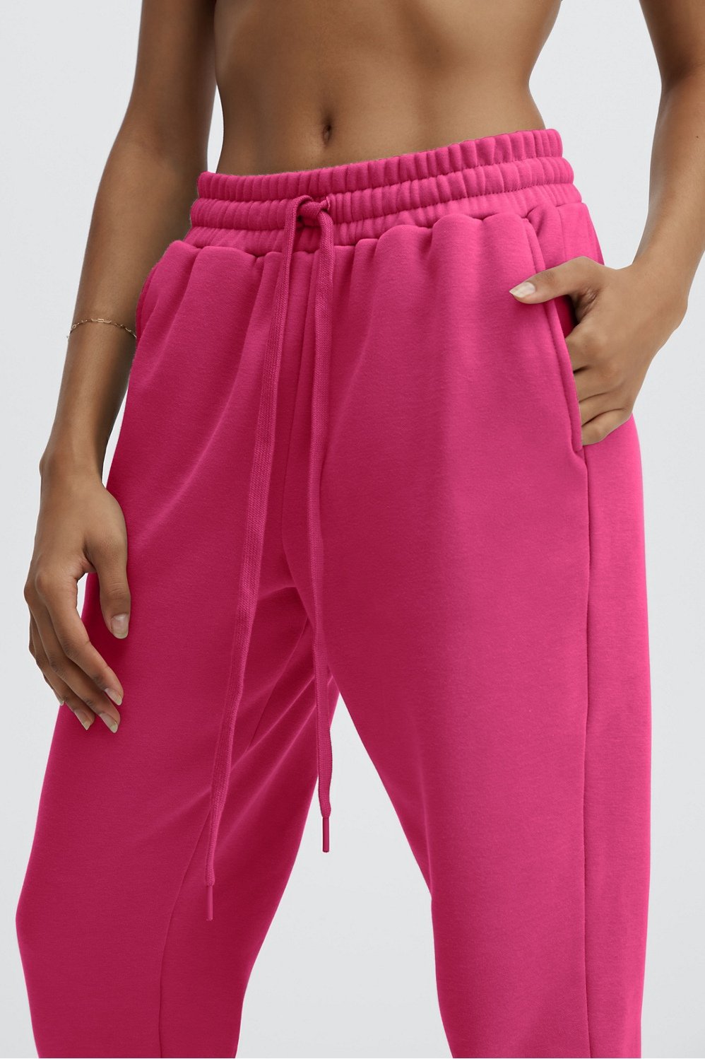 SAYOO Sweatpants Women'S Sexy Fit And Flare Pants Solid Color High