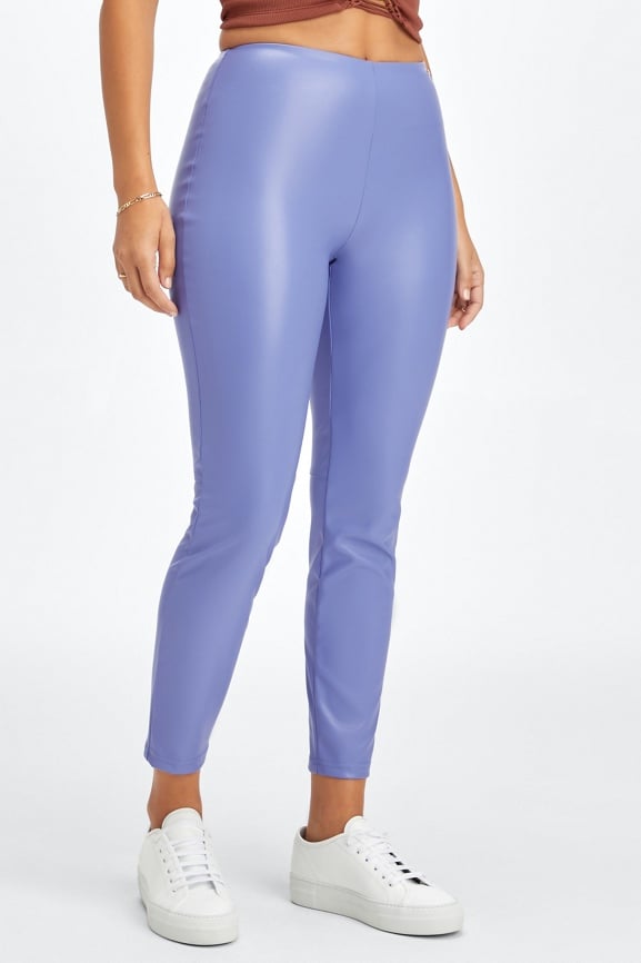 Fabletics faux 2024 leather leggings