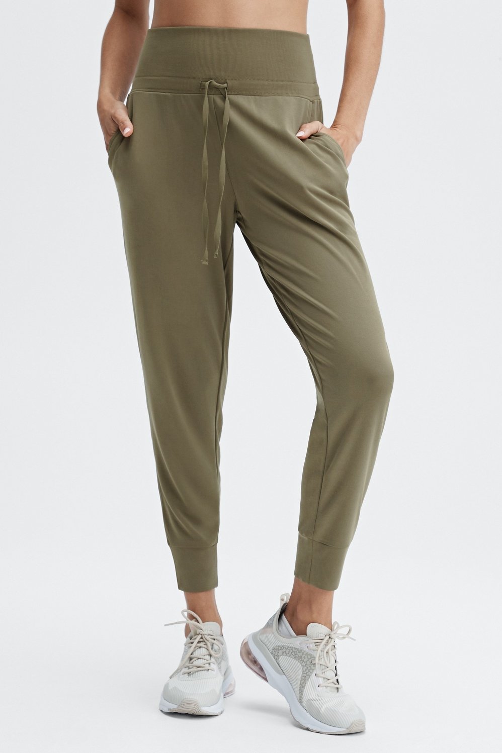 Ladies' Recycled Polyester Tapered Pants