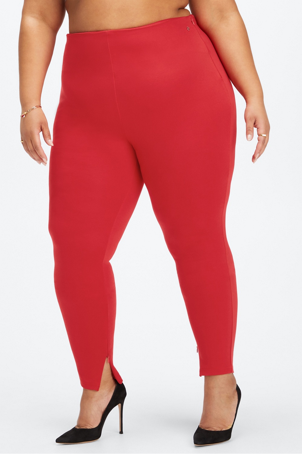 ONLY PLAY Skinny Workout Pants 'LIZ' in Wine Red