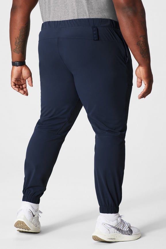 Wear Jukebox WearJukebox Revival Jogger Casual Pants & Padded Navy Blue  Sports Bra (Set of 2)