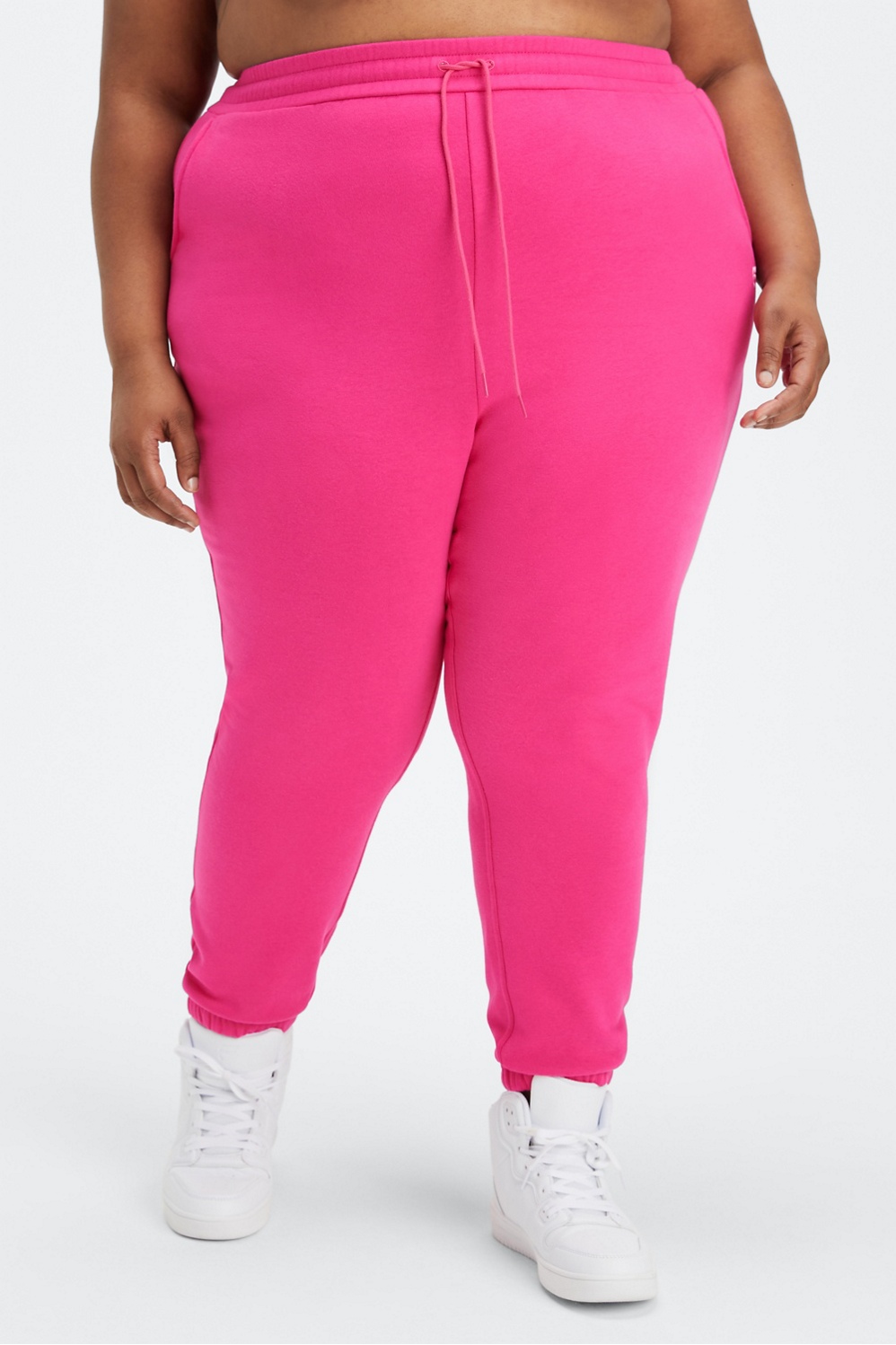 wild fable, Pants & Jumpsuits, Hot Pink Velour Joggers Sweatpants Size  Medium With Pockets