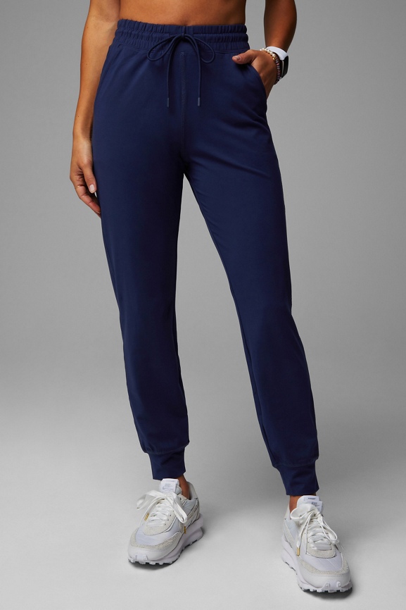 High waisted slim outlet fit joggers