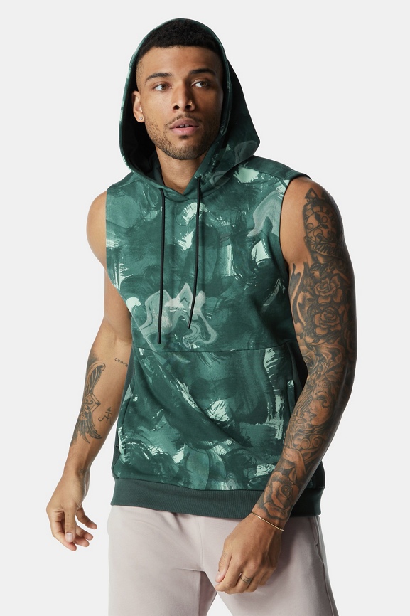 sleeveless hoodie