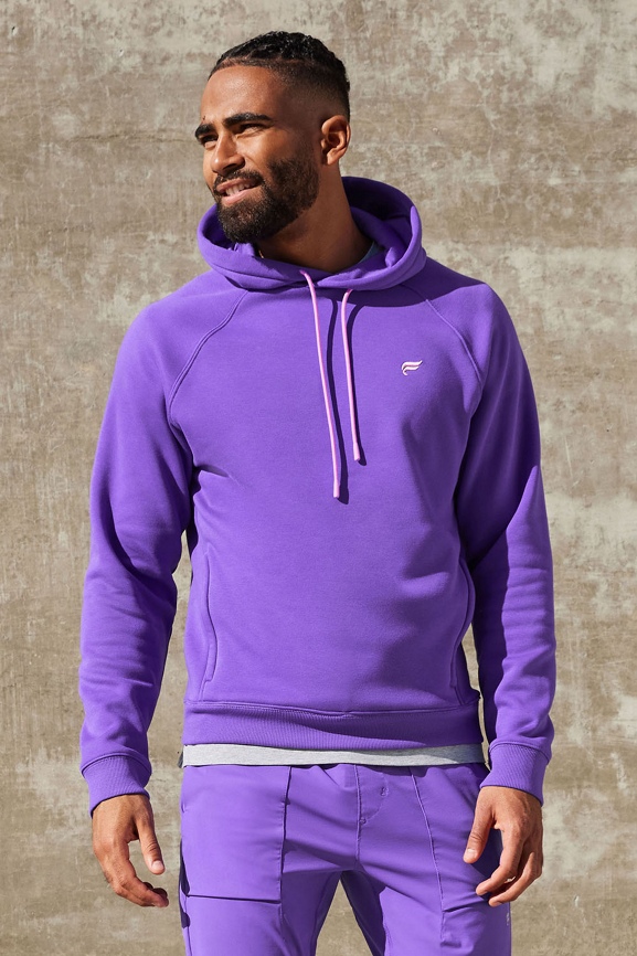 Purple tech best sale fleece hoodie