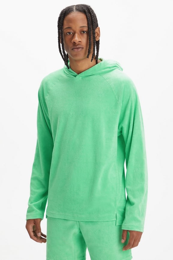 Terry cloth online pullover