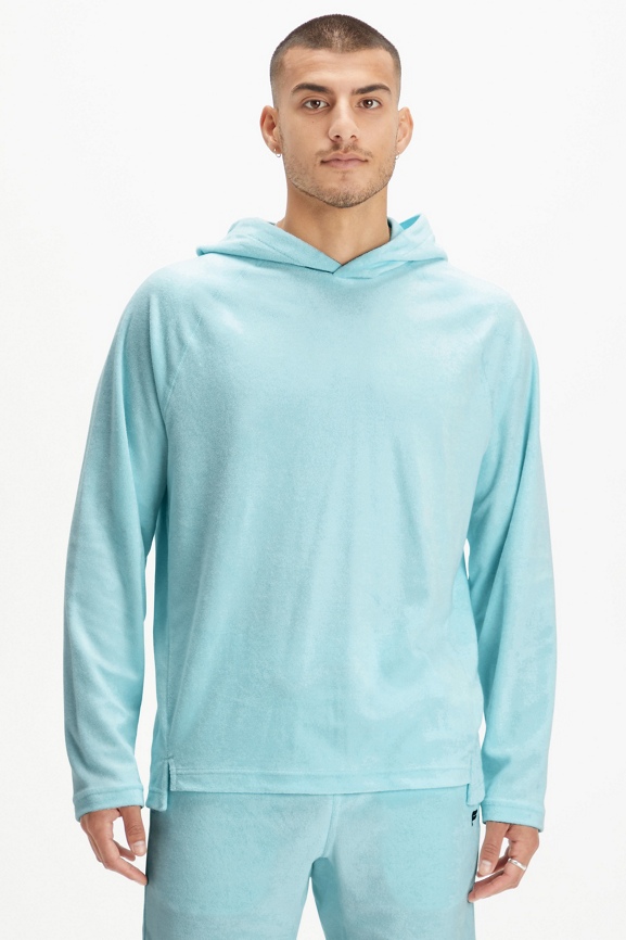 Terry cloth 2024 hoodie mens