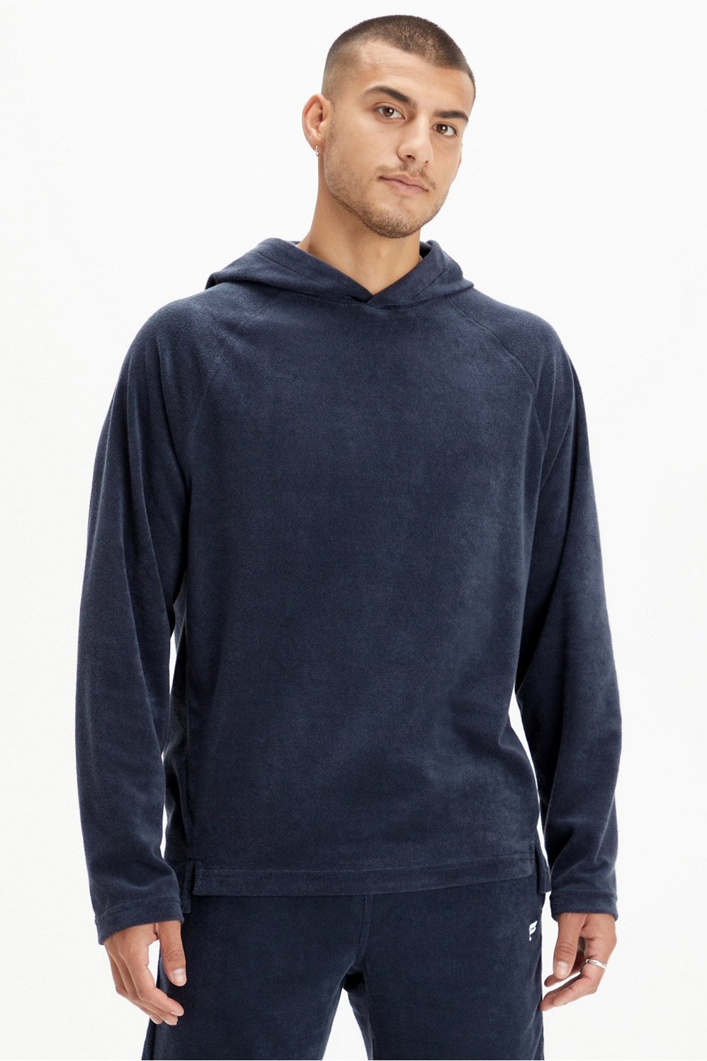 Terry discount towelling hoodie