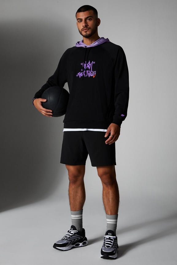 Hoodie and basketball outlet shorts