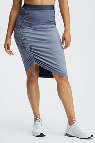 Melody Panelled Ruched Skirt - Fabletics