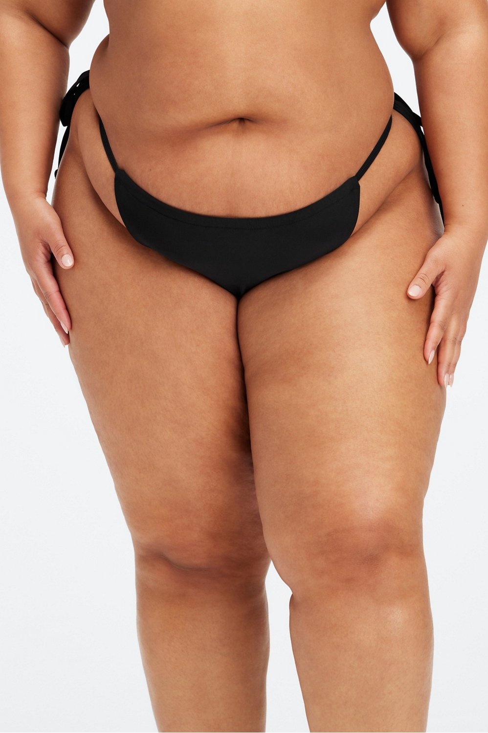 Fabletics High-Cut String Bikini Bottom Womens plus Size