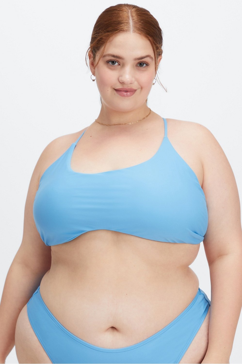 Fabletics Scoop Neck Bikini Top Womens plus Size