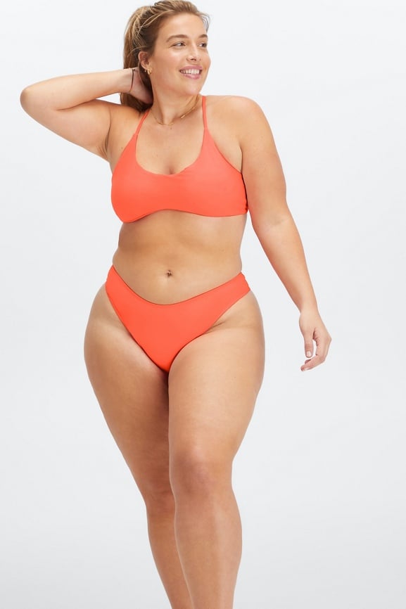 Scoop Neck Bikini Top