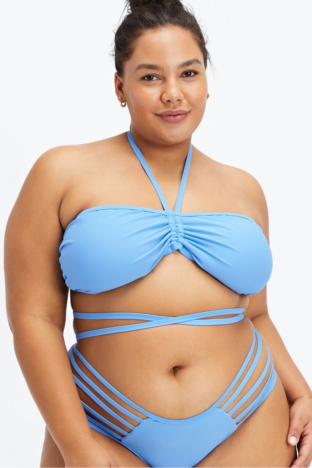 Fabletics Wrap-Around Bikini Top Womens plus Size