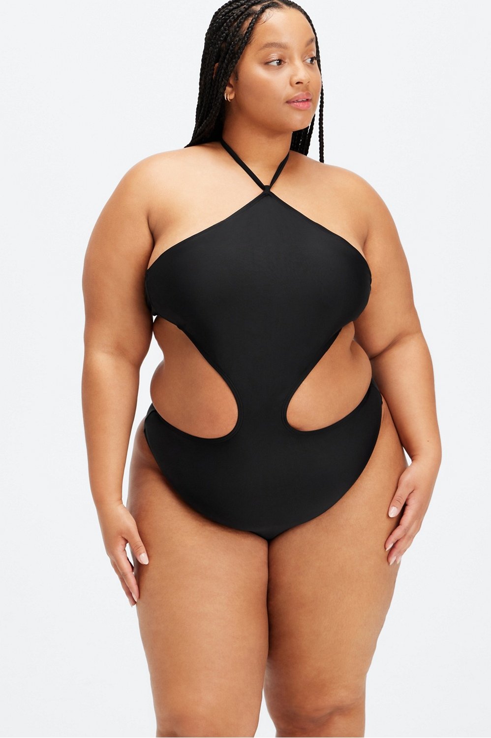 Fabletics Cutout One-Piece Swimsuit Womens plus Size