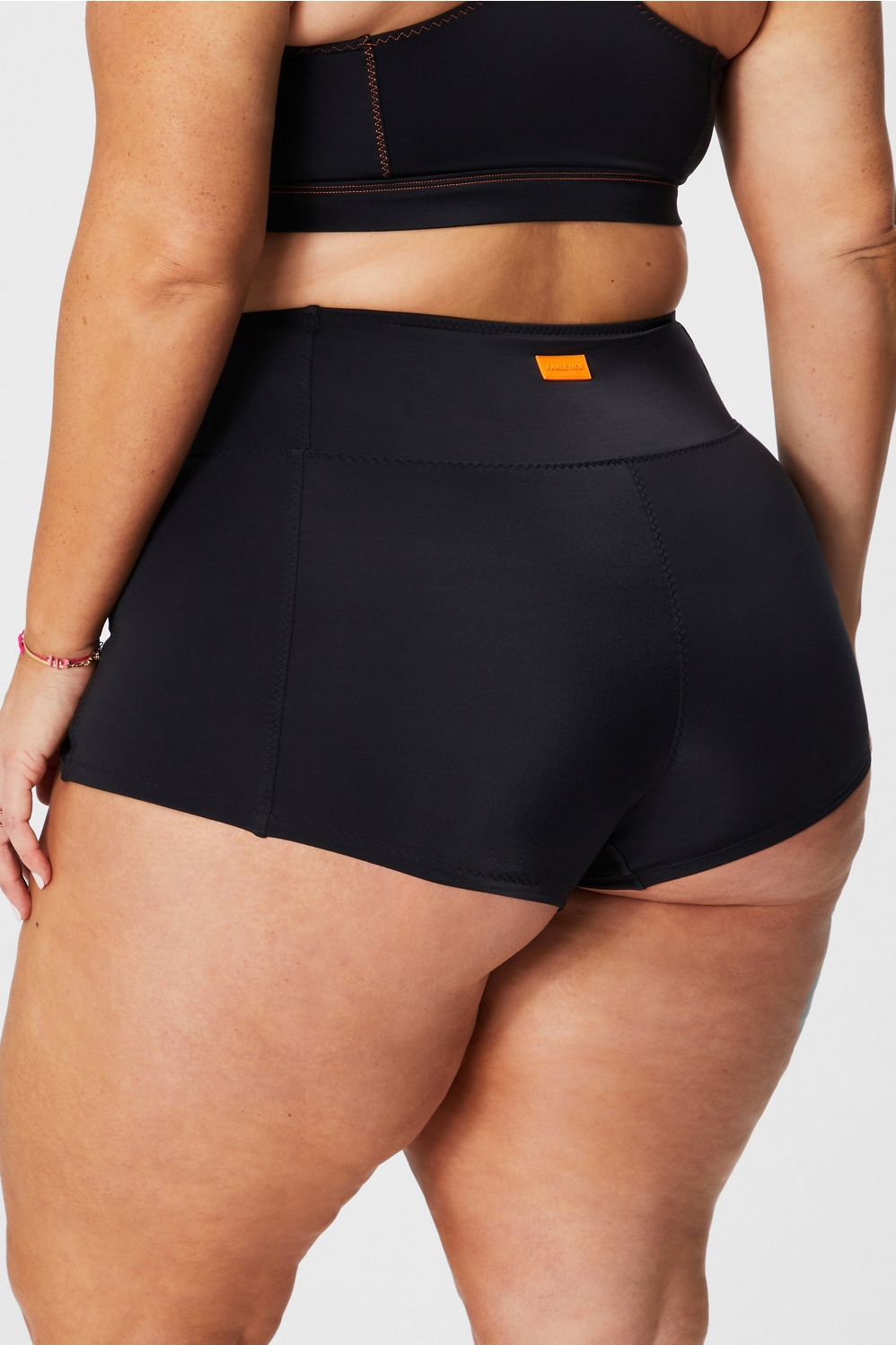 High-Waisted Shaping Swim Short