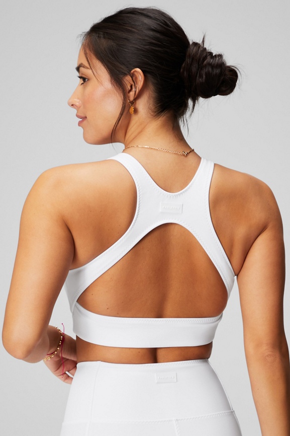 Sporty Racerback Shaping Swim Tank - Fabletics