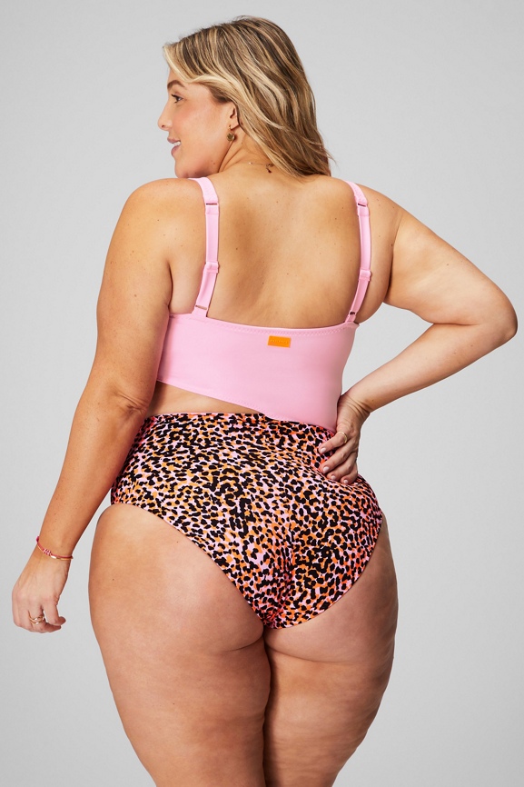 Asymmetrical Cutout Shaping One-Piece Swimsuit