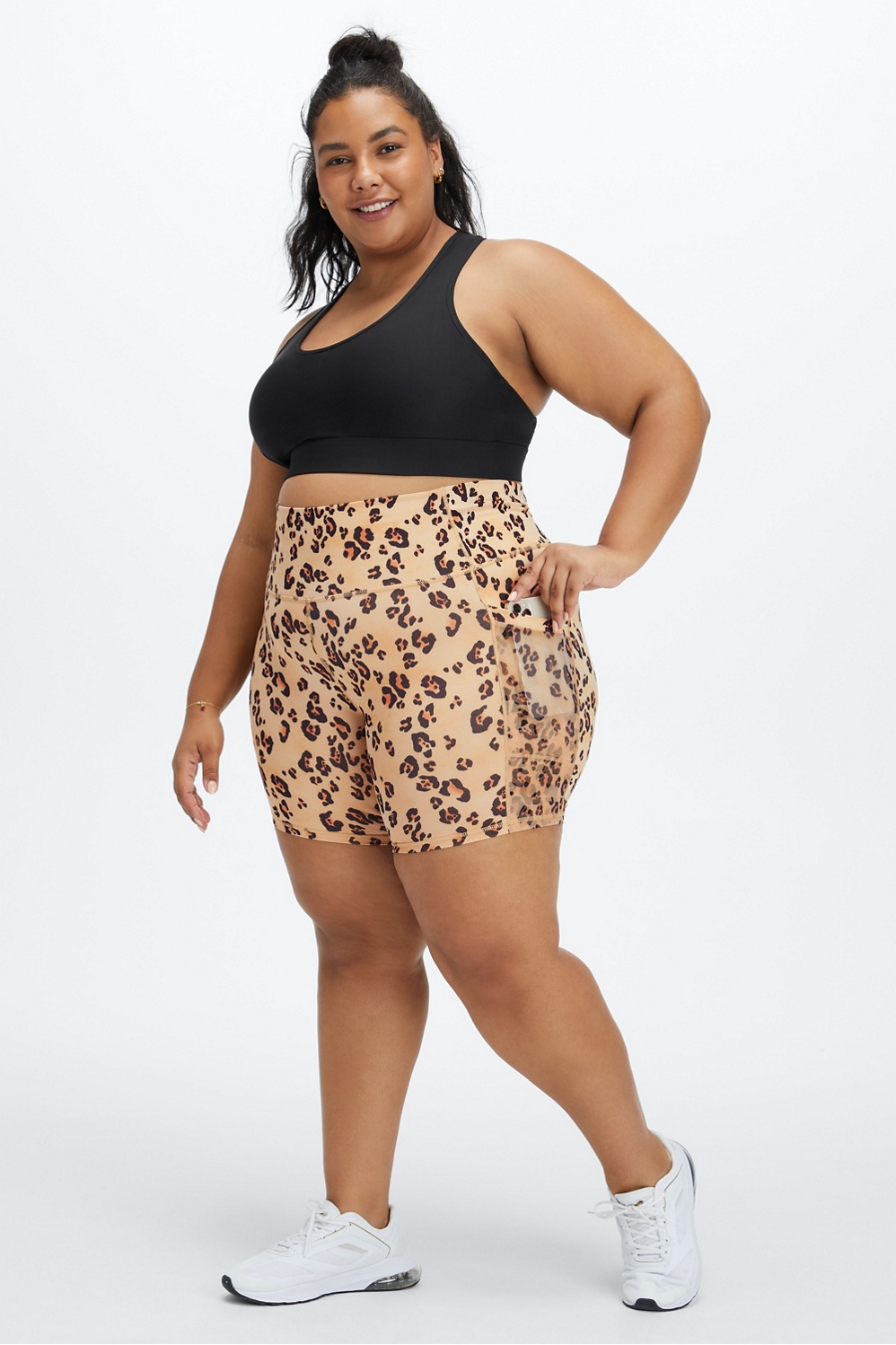 On-The-Go PowerHold® High-Waisted 6'' Short - Fabletics