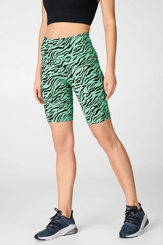 cheetah print biker shorts fabletics