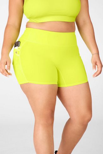 Fabletics Women's Trinity Motion365® Mid-Rise 5'' Short, XXS, Marigold/New  Wave Floral at  Women's Clothing store