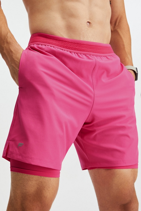 Fabletics Men's The Fundamental Short (Lined), Workout, Running, Training,  Gym, Yoga, Ultra Lightweight, Athletic : : Clothing, Shoes 