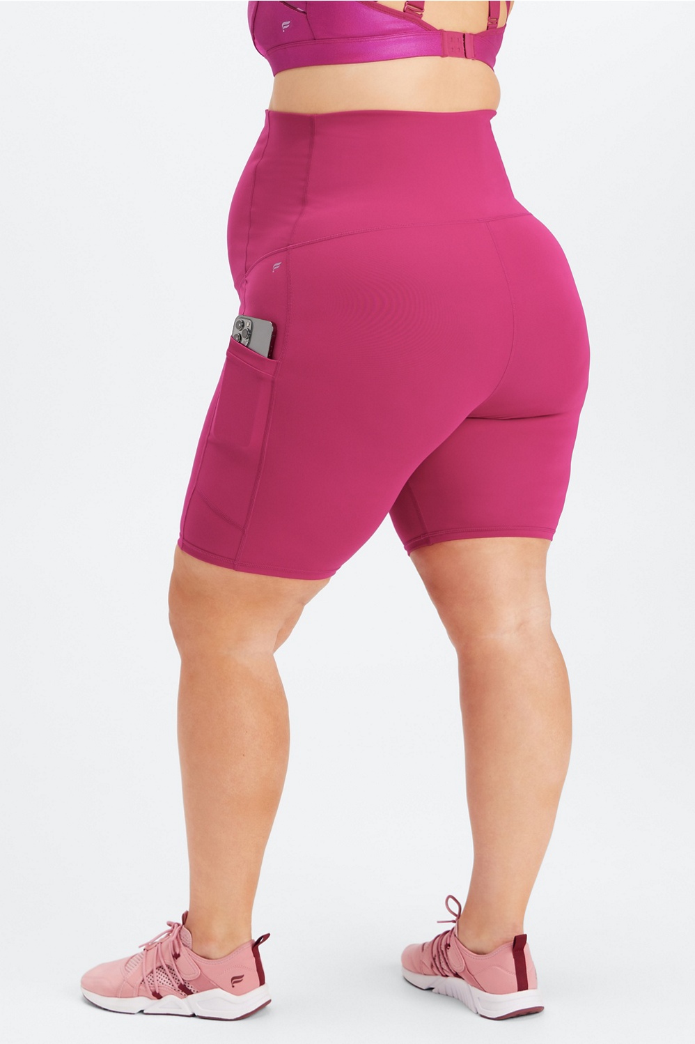 PureLuxe High-Waisted Maternity 9'' Short - Fabletics