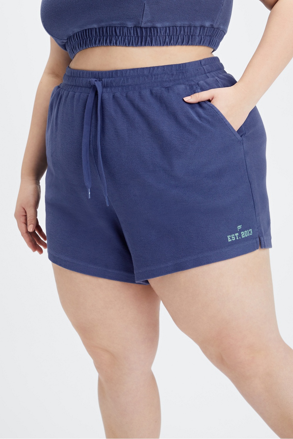 Fabletics The Oversized Go-To Sweatshort Womens plus Size