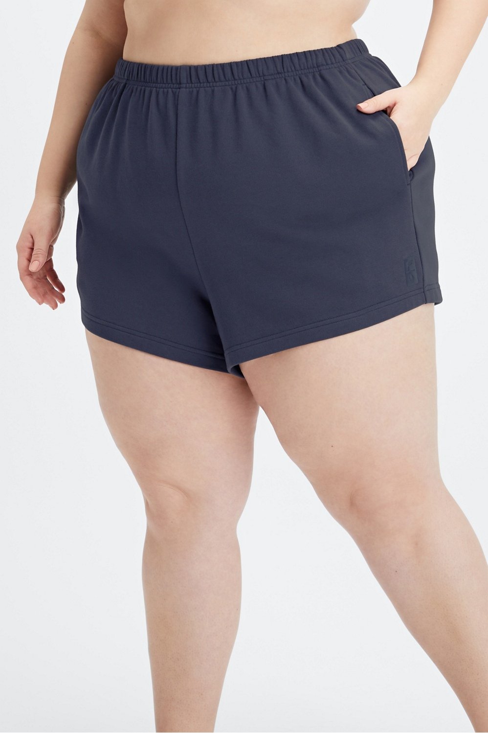 Fabletics Universal Tennis Go-To Slim Sweatshort Womens plus Size