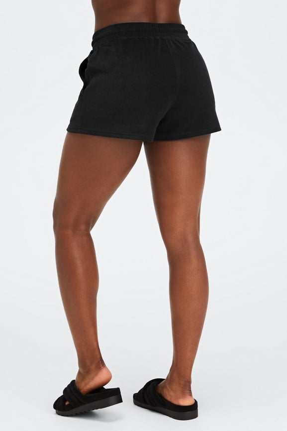 wide leg athletic shorts