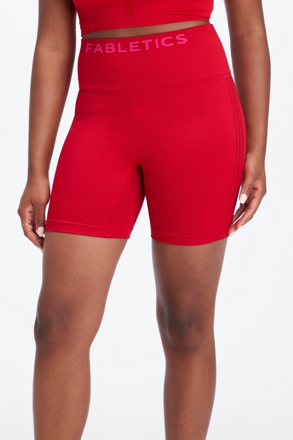 Fabletics store spandex shorts