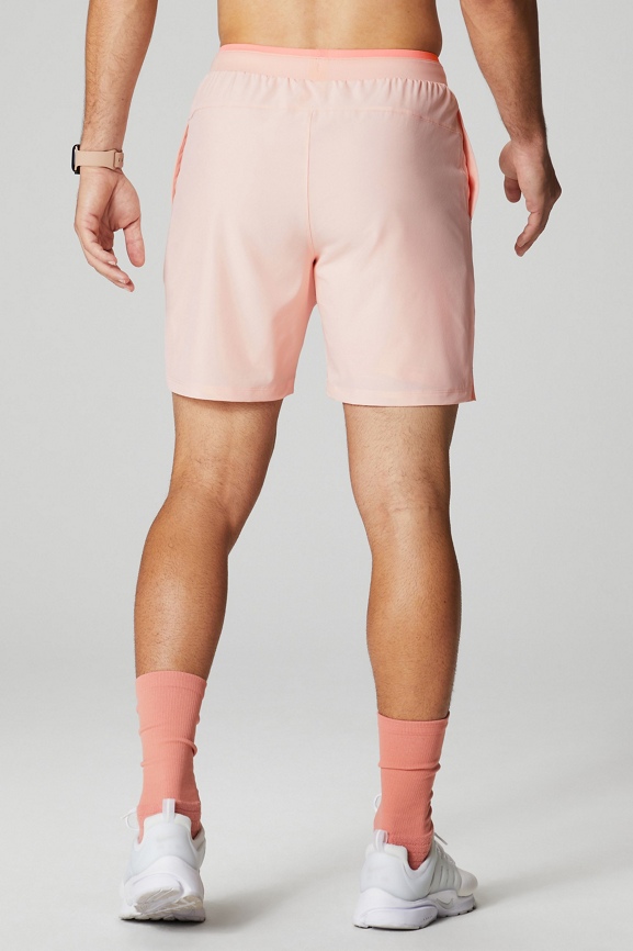 Mens pink store workout shorts