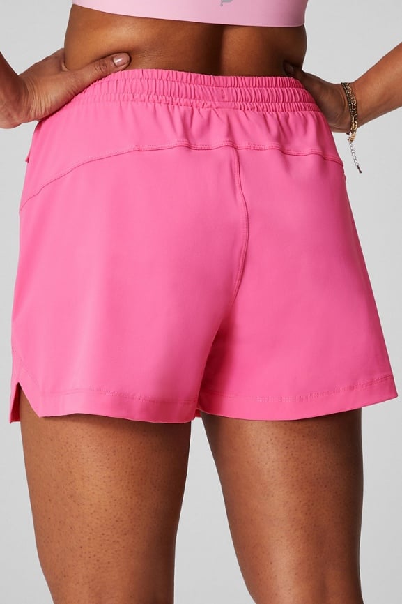 Fabletics, Shorts, Fabletics Shorts Womens Medium Pink Blue Tie Dye 3 In  Inseam Athletic Running