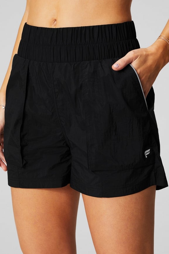 Ultra high waisted swim on sale shorts