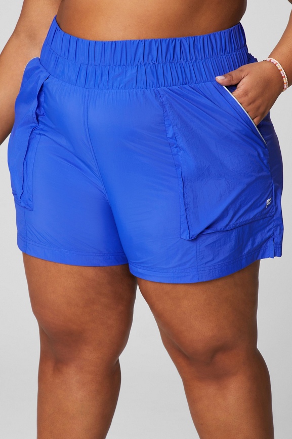 Plus size deals nylon shorts