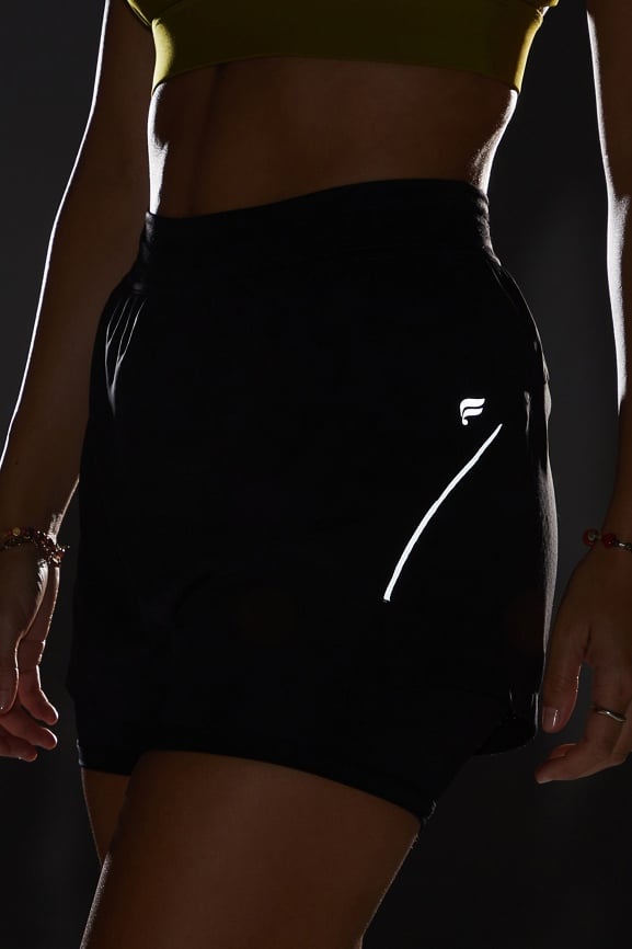 Perforated Run 5'' Short