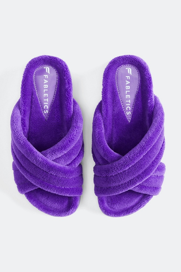 Fluffy criss cross sales slides