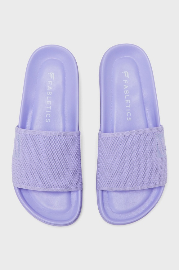 Lavender nike outlet slides