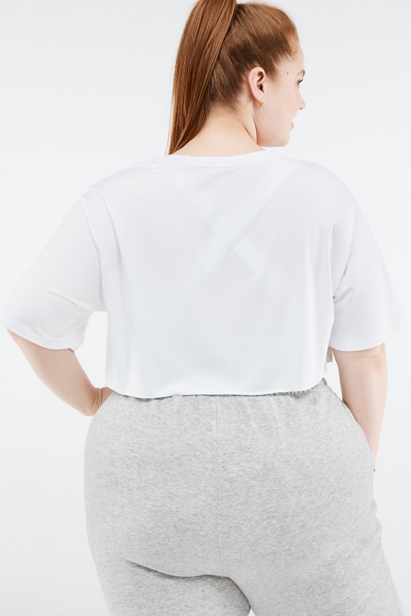 Dry-Flex Ultra-Cropped Short-Sleeve Tee - Fabletics