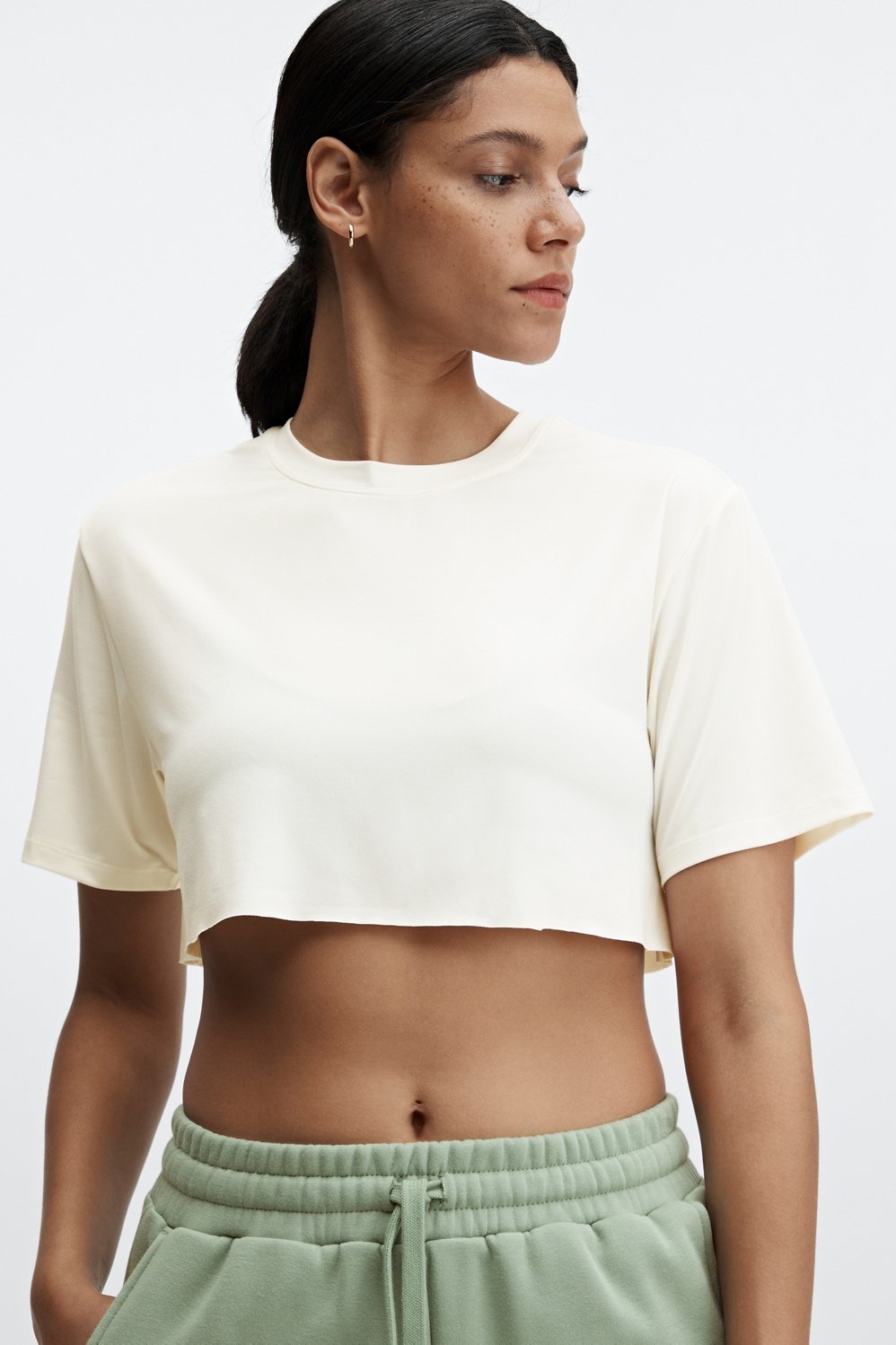 Dry-Flex Ultra-Cropped Short-Sleeve Tee