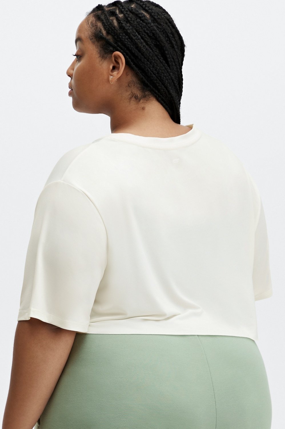 Dry-Flex Ultra-Cropped Short-Sleeve Tee