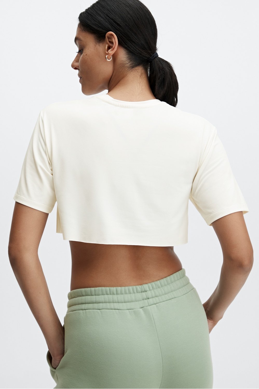 Dry-Flex Ultra-Cropped Short-Sleeve Tee