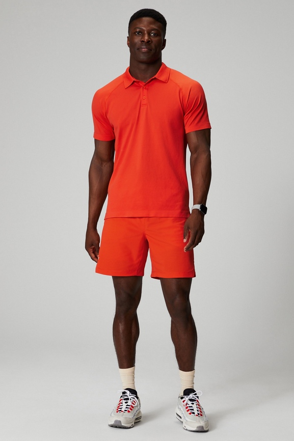 Nike sale orange polo