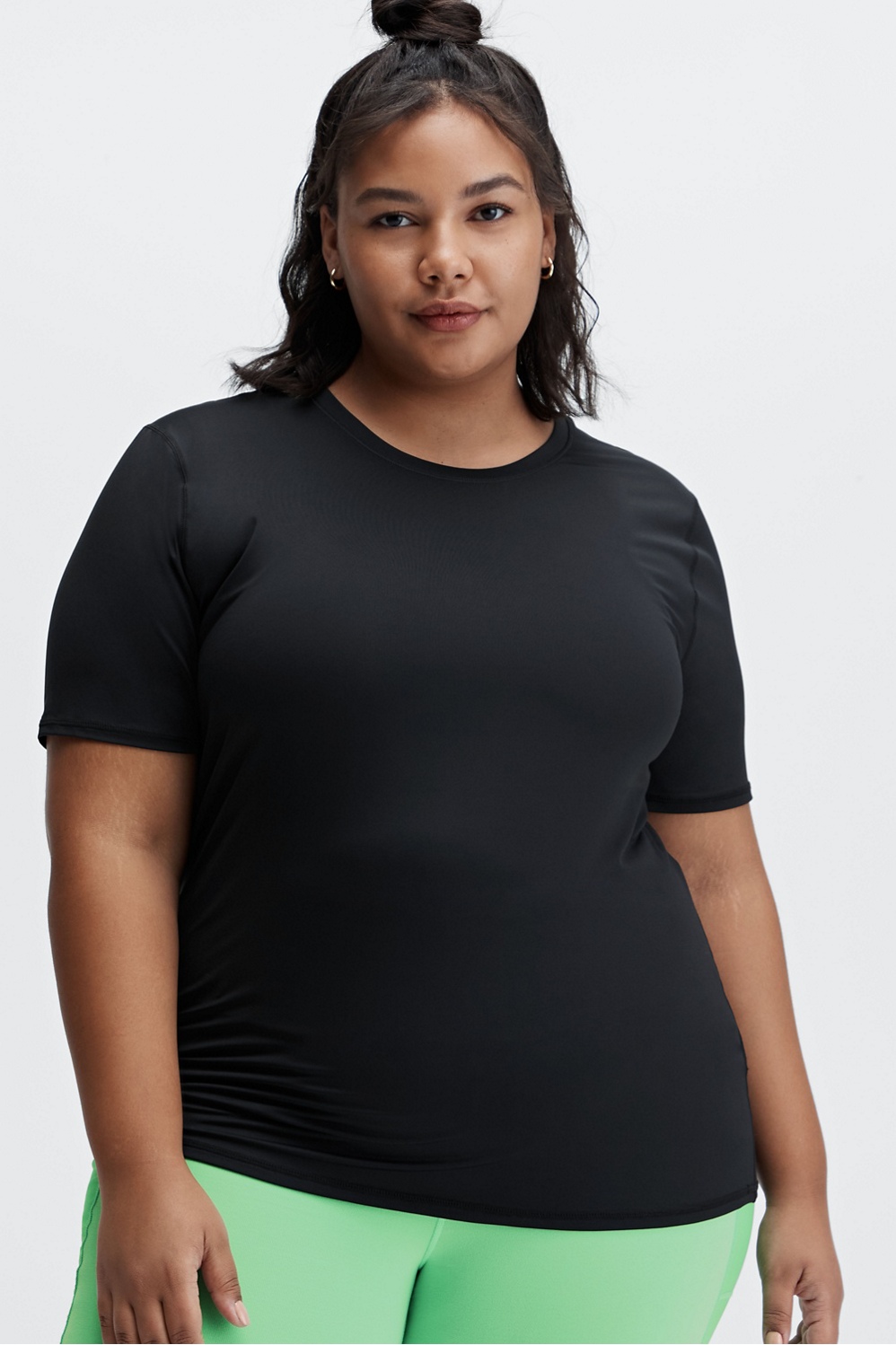 Fabletics Phoenix Lite Short-Sleeve Top Womens plus Size